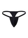 CandyMan 99948 Men's Underwear Sleek Minimalist Thongs Color Black