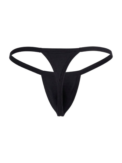 CandyMan 99948 Men's Underwear Sleek Minimalist Thongs Color Black
