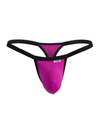 CandyMan 99948 Men's Underwear Sleek Minimalist Thongs Color Magenta