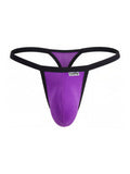CandyMan 99948 Men's Underwear Sleek Minimalist Thongs Color Orchid