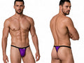 CandyMan 99948 Men's Underwear Sleek Minimalist Thongs Color Orchid