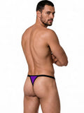 CandyMan 99948 Men's Underwear Sleek Minimalist Thongs Color Orchid