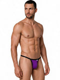 CandyMan 99948 Men's Underwear Sleek Minimalist Thongs Color Orchid