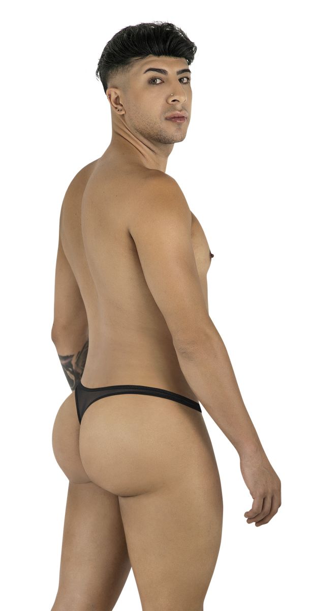 CandyMan 99954 Thongs Color Black Mesh