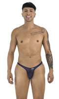 CandyMan 99954 Thongs Color Navy Mesh