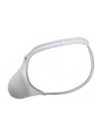 CandyMan 99954 Men's Underwear Sheer Mesh Thongs Color White Mesh