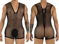 CandyMan 99956 Bodysuit Color Black