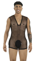 CandyMan 99956 Bodysuit Color Black