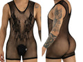 CandyMan 99958 Bodysuit Color Black