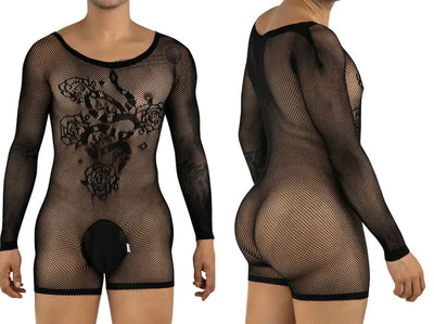 CandyMan 99959 Bodysuit Color Black