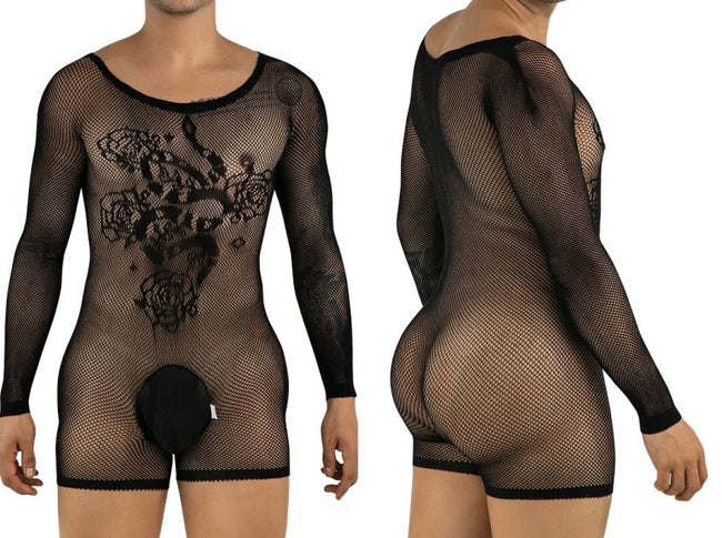 CandyMan 99959 Bodysuit Color Black