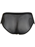 CandyMan 99970 Men's Underwear Seductive Mesh Lace Briefs Color Black