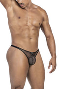 Clever 100008 3PK Autralian Latin Thongs Color Black-Orange-Black