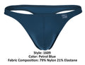 Clever 1609 Beatnik Thongs Color Petrol Blue