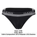 Clever 1748 Emotion Thongs Color Black