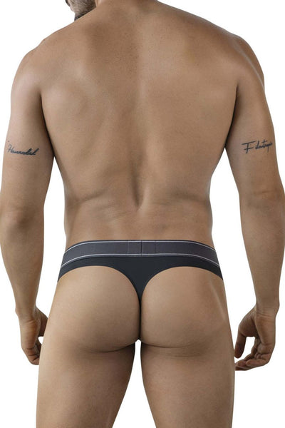 Clever 2008 Raw Thongs Color Dark Gray