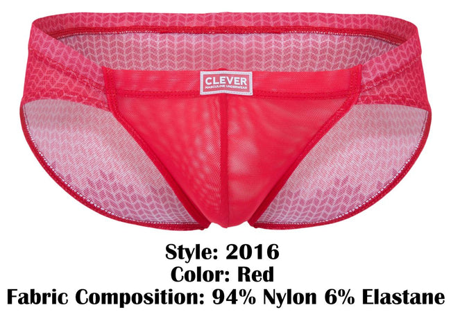 Clever 2016 Mosaico Briefs Color Red