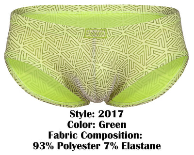 Clever 2017 Neon Briefs Color Green