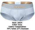 Clever 2028 Valladolid Briefs Color Gray
