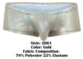 Clever 2061 Diamond Trunks Color Gold
