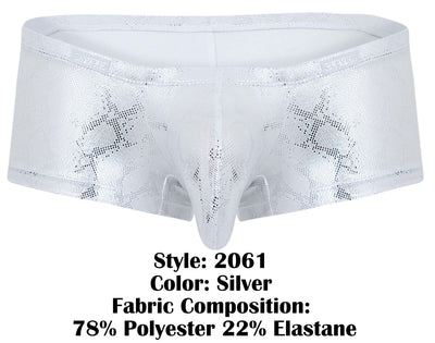Clever 2061 Diamond Trunks Color Silver