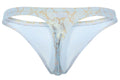 Clever 2063 Diamond Thongs Color Blue