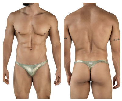 Clever 2063 Diamond Thongs Color Gold