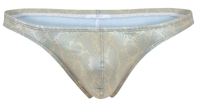 Clever 2063 Diamond Thongs Color Gold
