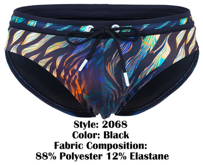 Clever 2068 Tumaco Swim Briefs Color Black