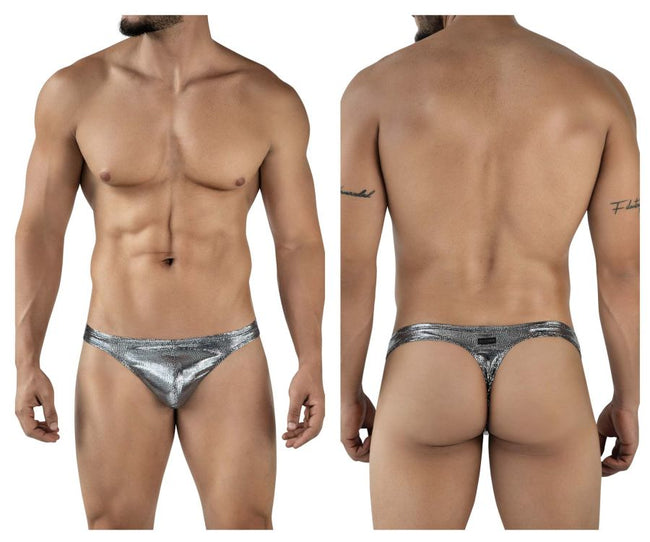 Clever 2072 Sparkles Thongs Color Black