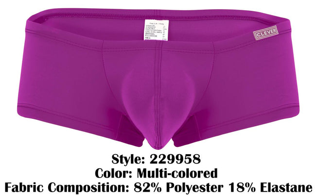 Clever 229958 3PK Australian Latin Trunks Color Multi-colored