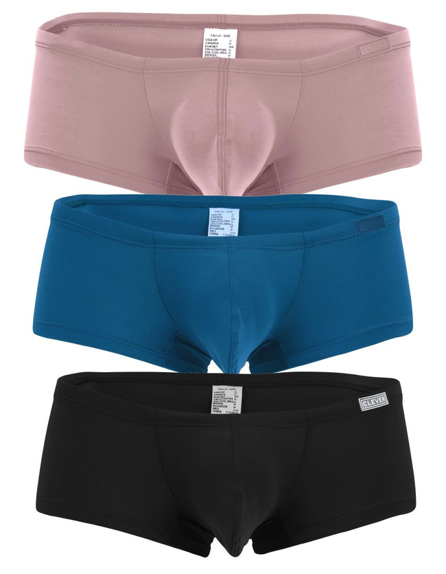 Clever 229965 3PK Australian Latin Trunks Color Multi-colored