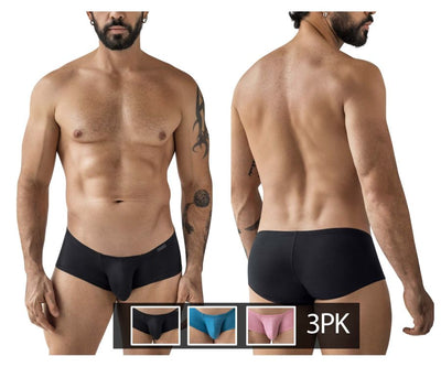 Clever 229965 3PK Australian Latin Trunks Color Multi-colored