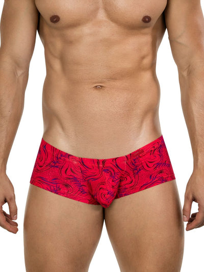 Clever 26026 Helion Trunks Color Red - Bold & Vibrant Modern Style