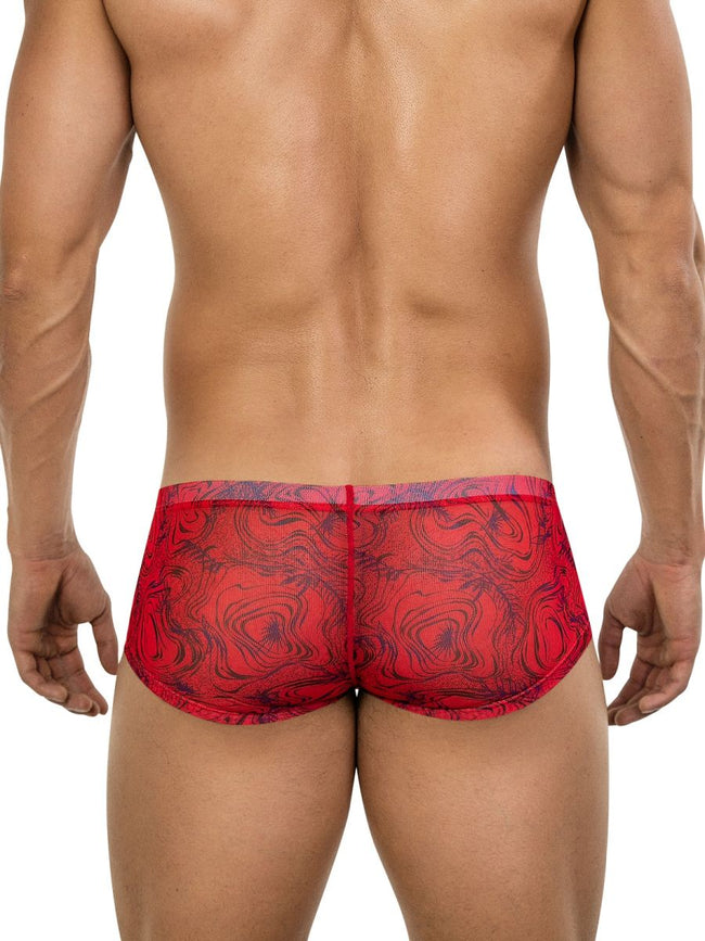 Clever 26032 Calipso Trunks Color Red - Bold Sophistication