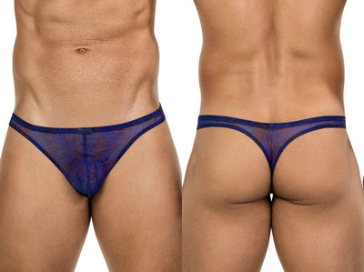 Clever 26037 Experience Bold Sensuality with the Clever 26037 Calipso Thongs in Blue Color Blue