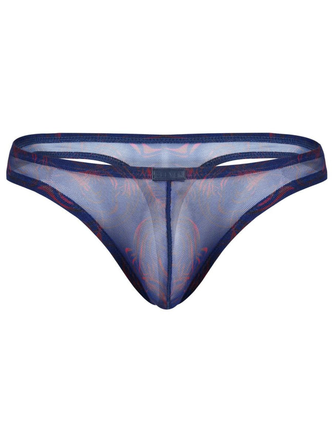 Clever 26037 Experience Bold Sensuality with the Clever 26037 Calipso Thongs in Blue Color Blue