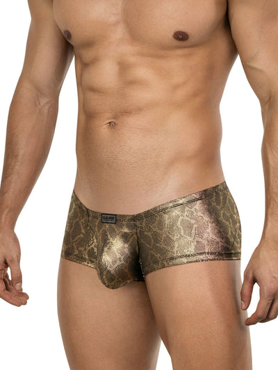 Clever 26042 Atlas Trunks - Bold and Sophisticated Gold Metallic Design Color Gold