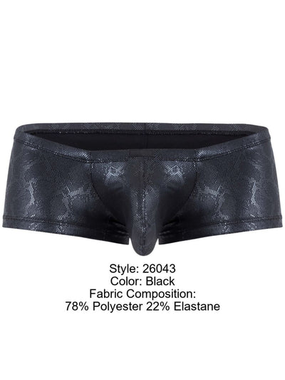 Clever 26043 Atlas Trunks in Sleek Black Metallic Color Black