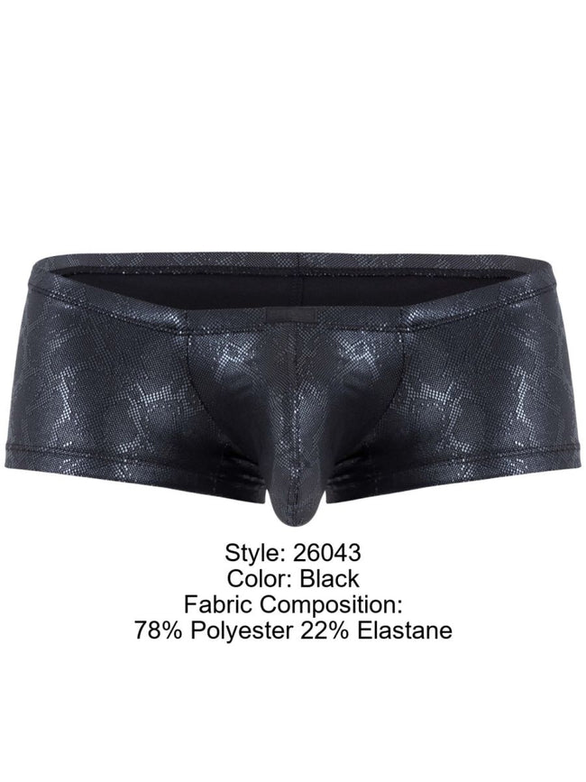 Clever 26043 Atlas Trunks in Sleek Black Metallic Color Black