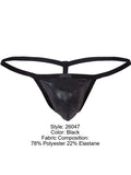 Clever 26047 Atlas G-String Color Black - Bold Sophistication