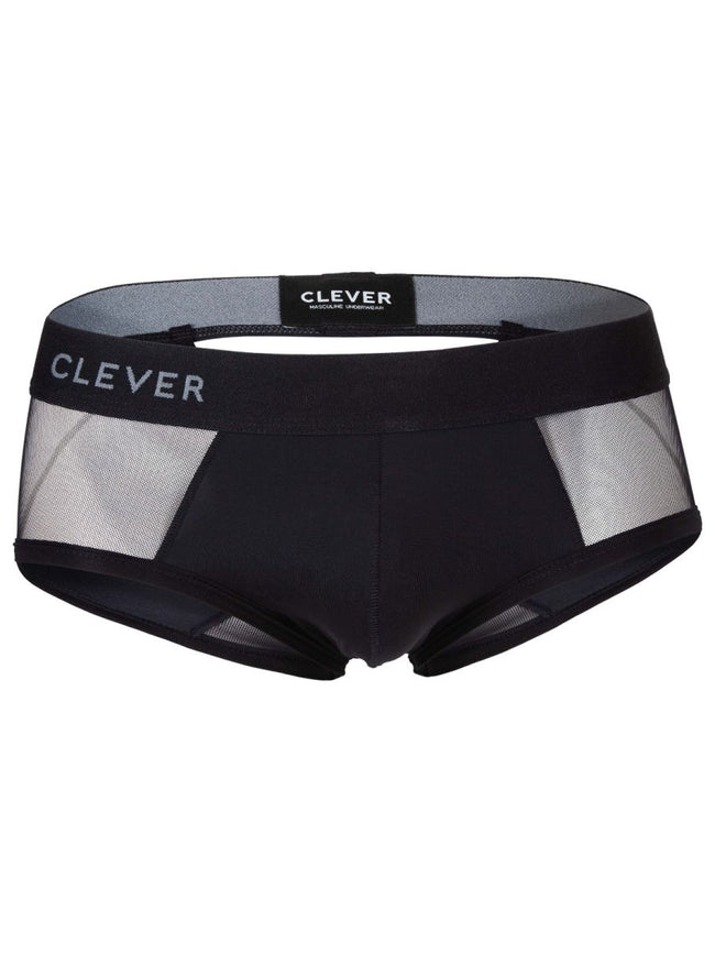 Clever 26059 Tanatos Briefs in Bold Black Color Black