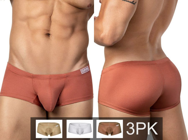 Clever 26069 3PK Australian Latin Trunks Color Multi-colored