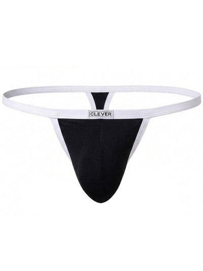 Clever Moda 26162 Men's Underwear Boreas Thongs Color Black