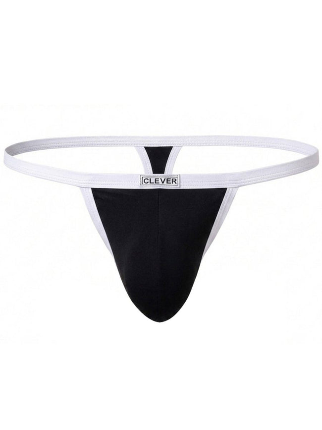 Clever Moda 26162 Men's Underwear Boreas Thongs Color Black
