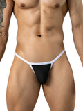 Clever Moda 26162 Men's Underwear Boreas Thongs Color Black