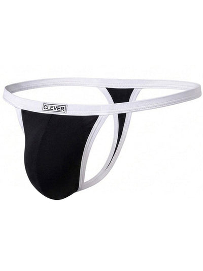 Clever Moda 26162 Men's Underwear Boreas Thongs Color Black