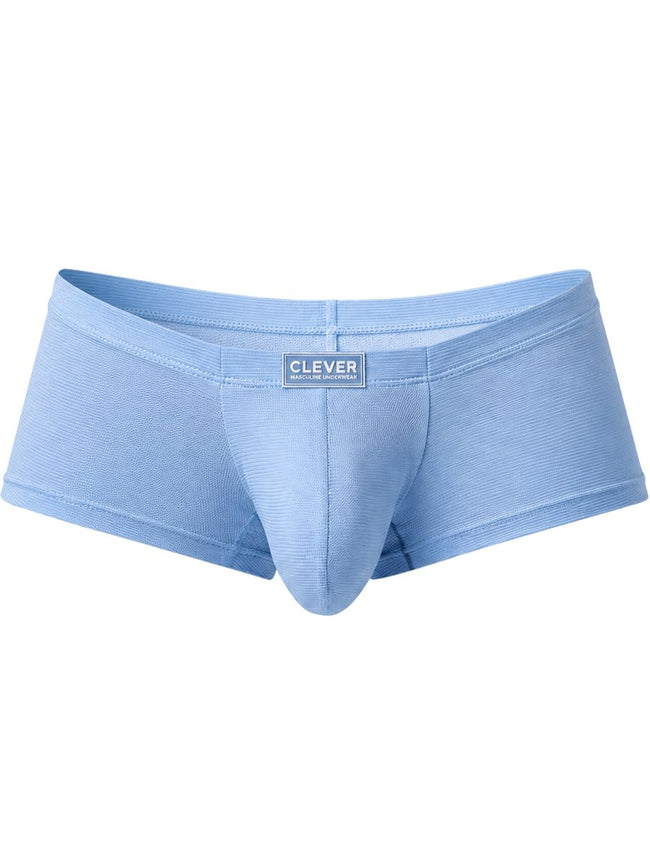 Clever Moda 26175 Men's Underwear Cronos Trunks Color Light Blue