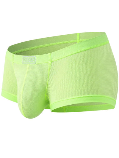 Clever Moda 26176 Men's Underwear Cronos Trunks Color Neon Green