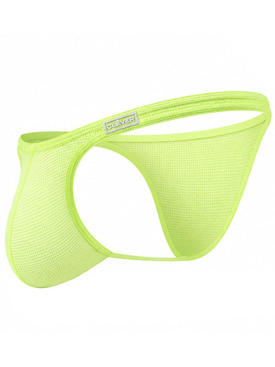 Clever Moda 26179 Men's Underwear Cronos Briefs Color Neon Green